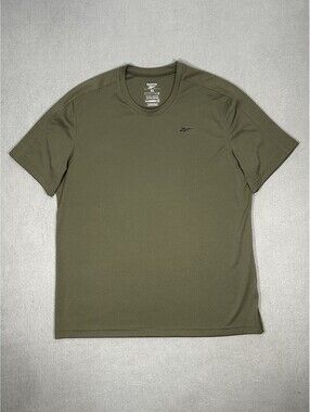 Reebok Speedwick T Shirt Men’s XL Green Athletic Training Workout Tee